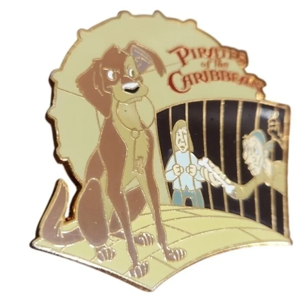 Disney Pin PIRATES CARIBBEAN JAIL DOG KEYS Artist Proof‎ 00030  AP